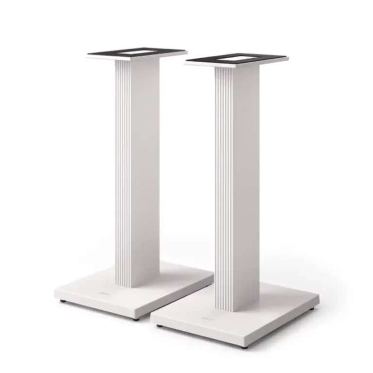 KEF SQ1 Speaker Stand For Q Series – Mineral White (Pair)