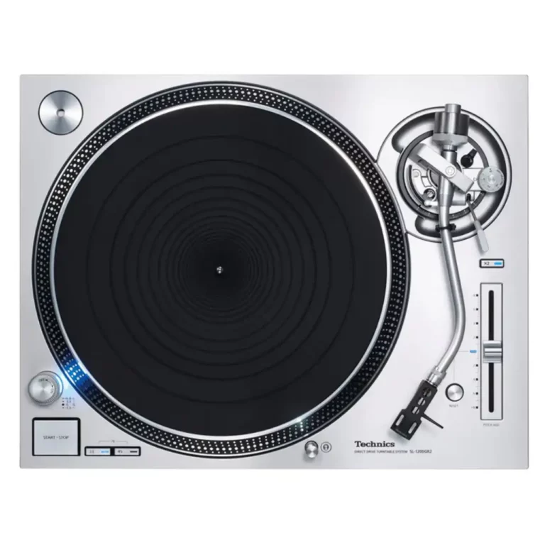 Technics SL-1200GR2 – Platine à Entraînement Direct Grand Class II – Argent