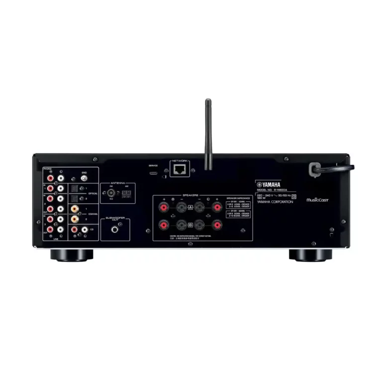 Yamaha R-N600A Network Stereo Receiver with MusicCast – Black