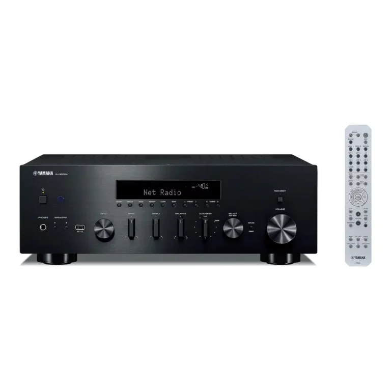 Yamaha R-N600A Network Stereo Receiver with MusicCast – Black