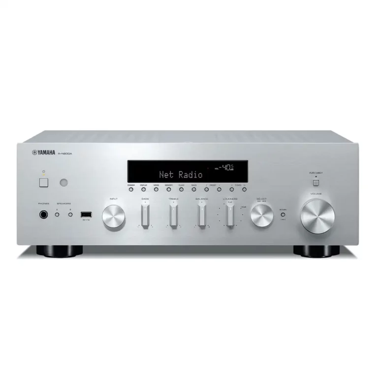 Yamaha R-N600A Network Stereo Receiver with MusicCast – Silver
