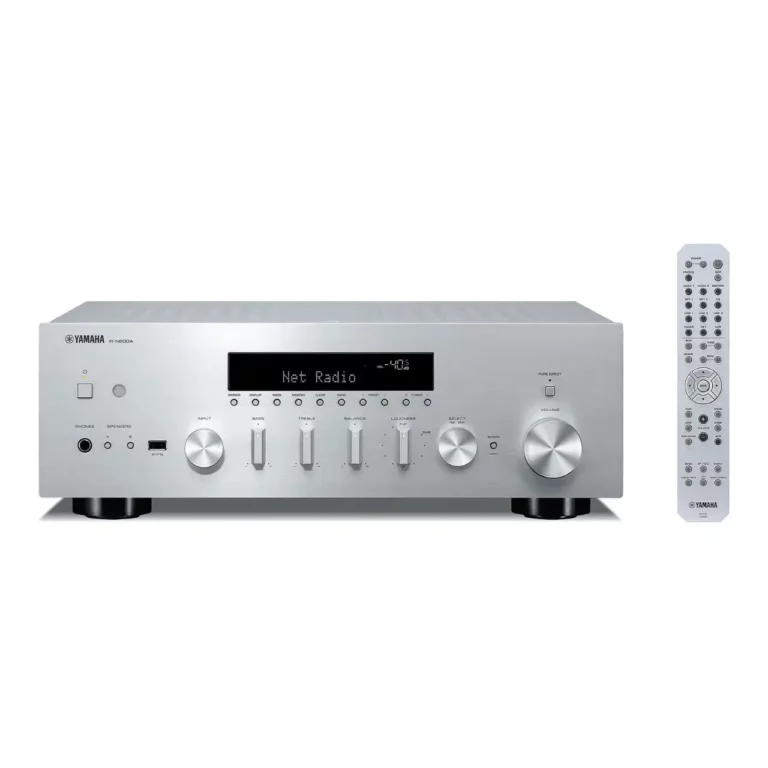 Yamaha R-N600A Network Stereo Receiver with MusicCast – Silver