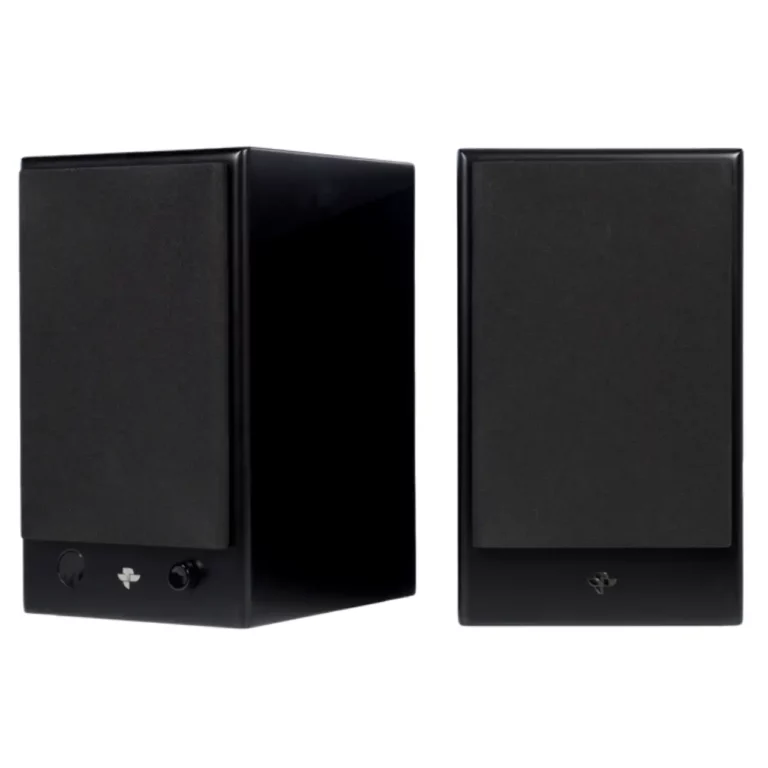 Totem Acoustic Kin Play Mini Powered Bookshelf Speakers Colour Satin Black (Version 3)