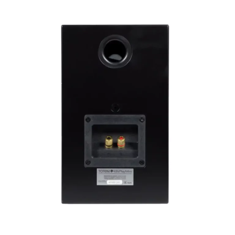 Totem Acoustic Kin Play Mini Powered Bookshelf Speakers Colour Satin Black (Version 3)