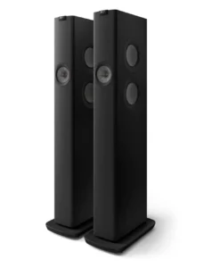 KEF LS60: Haut-Parleurs Colonnes / Tours Amplifiés Sans Fil Couleur Noire (Collection Wireless)