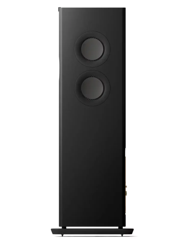 KEF Uni-Q Powered Floorstanding Tower Speakers Wireless Color Black (LS60 Meta)
