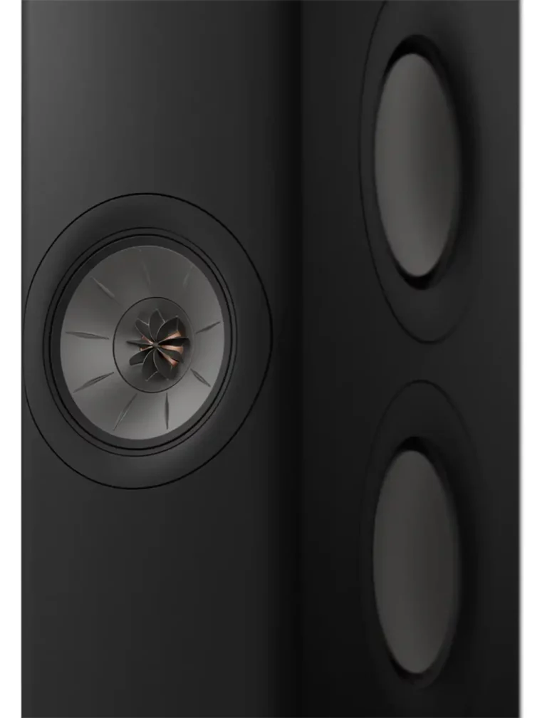 KEF Uni-Q Powered Floorstanding Tower Speakers Wireless Color Black (LS60 Meta)