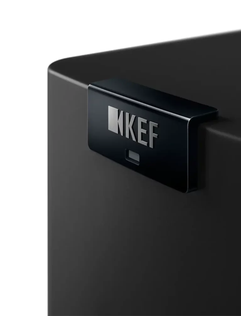 KEF Uni-Q Powered Floorstanding Tower Speakers Wireless Color Black (LS60 Meta)