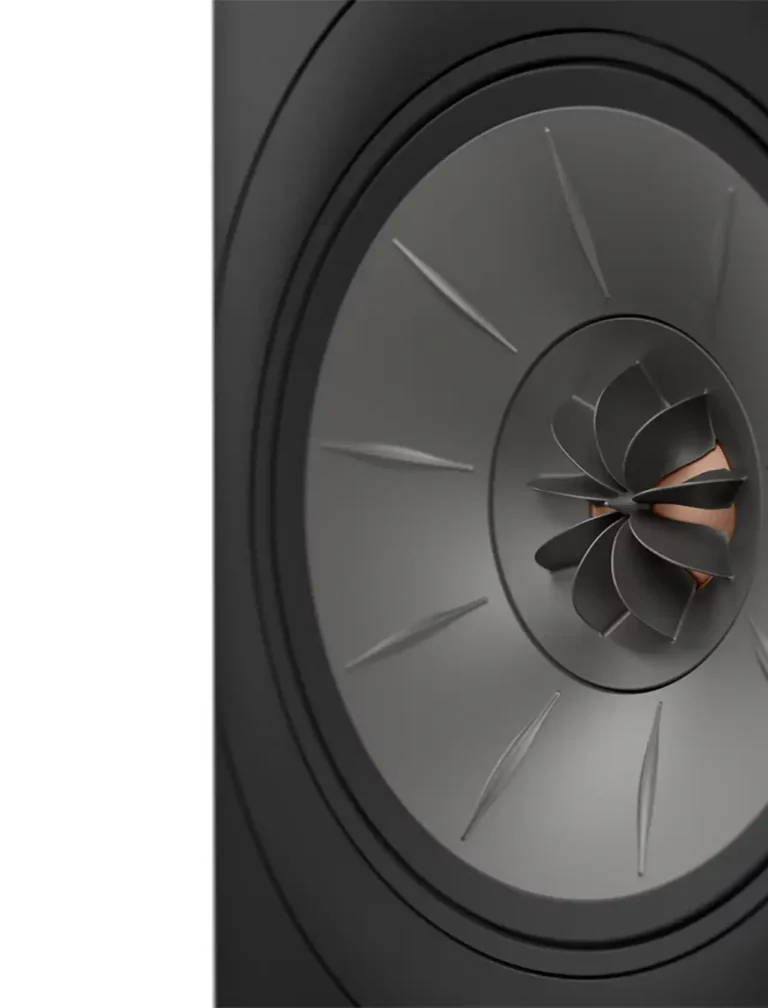 KEF Uni-Q Powered Floorstanding Tower Speakers Wireless Color Black (LS60 Meta)