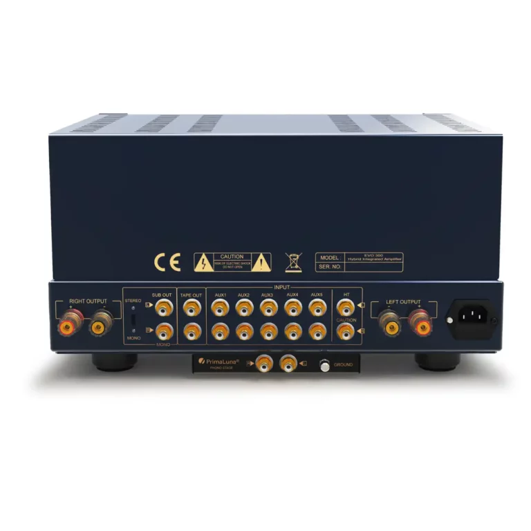 Primaluna EVO 300 Amplificateur de Puissance Hybride à Tube Noir