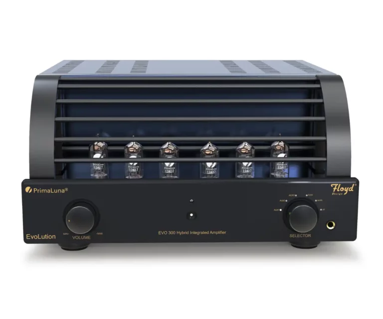 Primaluna EVO 300 Amplificateur de Puissance Hybride à Tube Noir