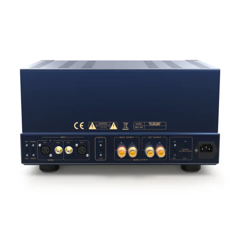 Primaluna EVO 300 Hybrid Tube Power Amplifier Black