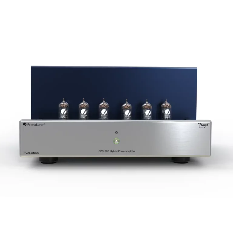 Primaluna EVO 300 Hybrid Tube Power Amplifier Silver