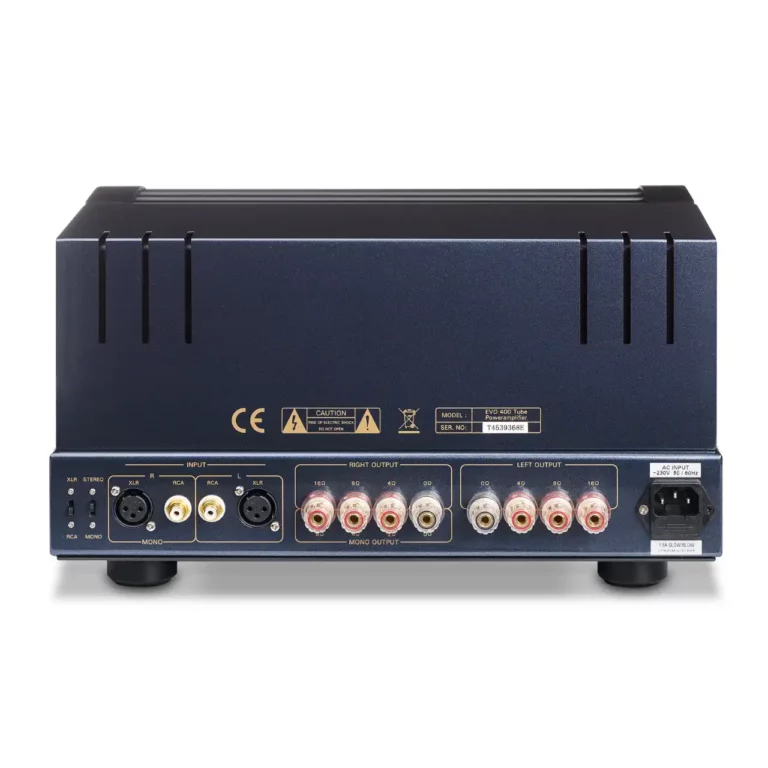 Primaluna Evo 400 Tube Amplificateur de Puissance Noir