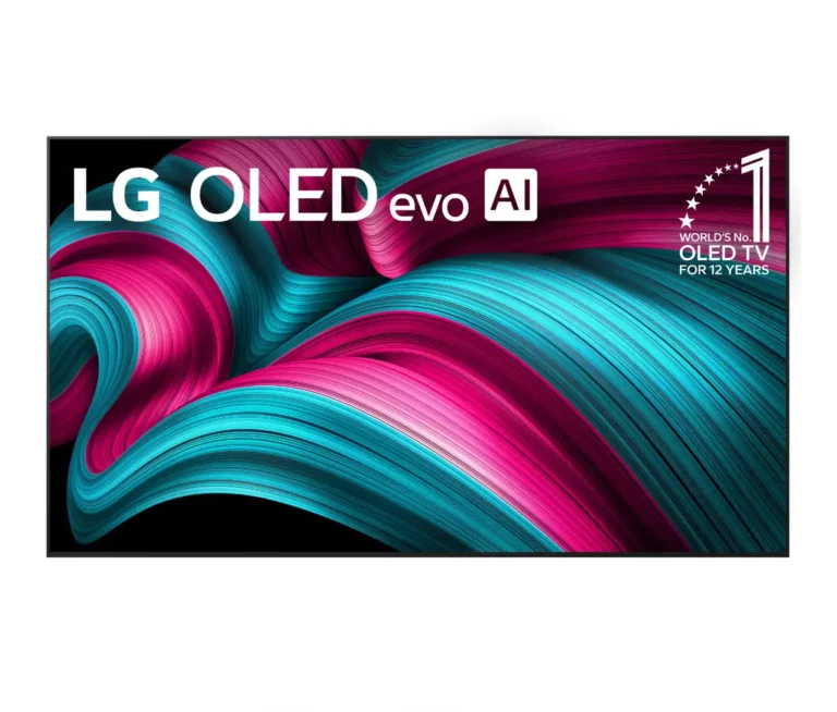 LG 65 Pouces C5 4K OLED Evo Concierge IA Télévisieur Intelligent avec Fixation Murale
