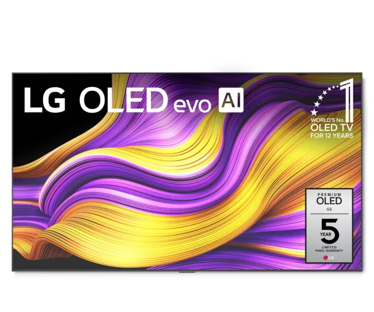 LG 83 Inch G5 4K OLED Evo AI Concierge Smart TV