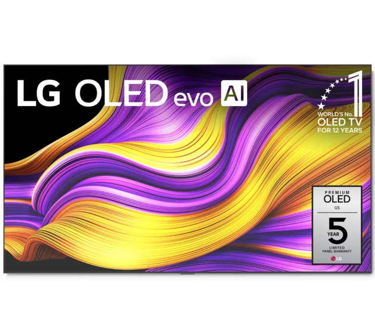 LG 97 Inch G5 4K OLED Evo AI Concierge Smart TV