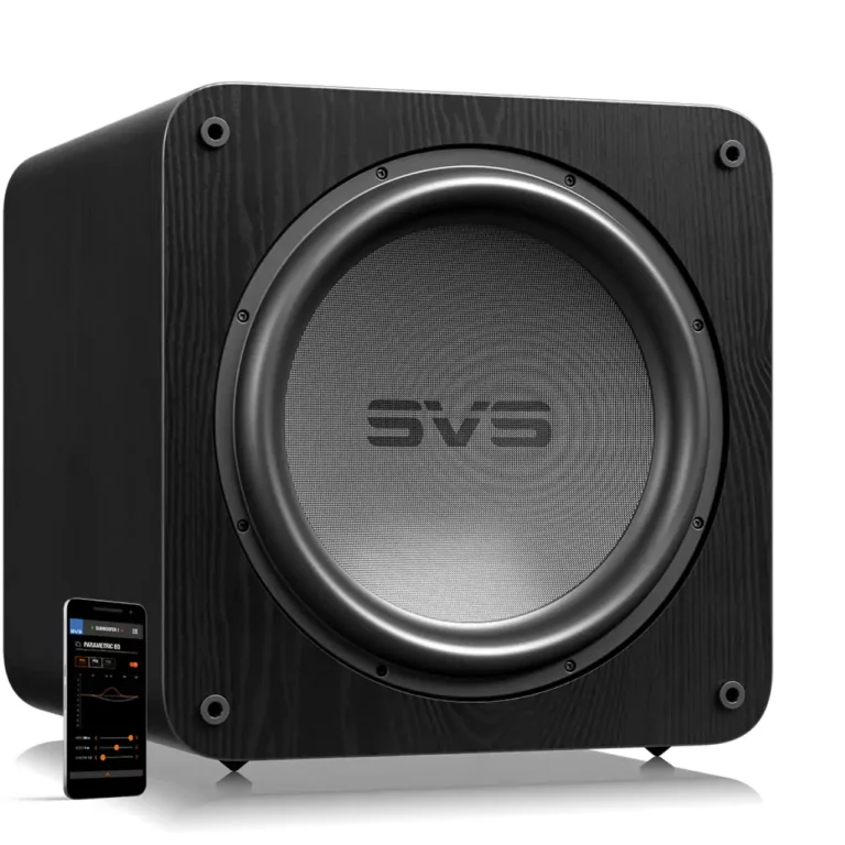 SVS SB-5000 Caisson de Basses en Frêne Noir