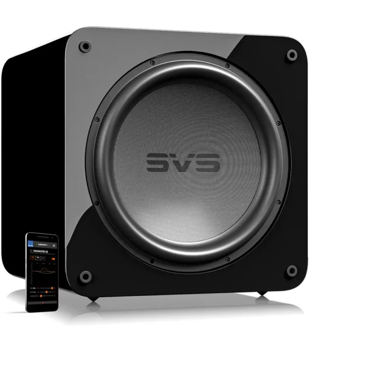 SVS SB-5000 Caisson de Basses Noir Brillant