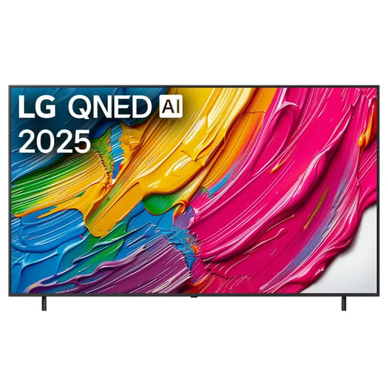 LG 75 Pouces QNED80 4K Télévisieur Intelligent