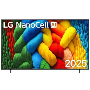 LG 86 Inch NANO80 NanoCell Smart TV (2025)