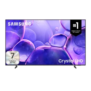 Samsung U8000F 70 pouces Crystal UHD 4K TV (Modèle 2025) – Téléviseur Intelligent