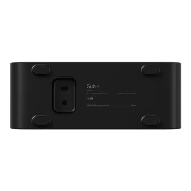 Sonos Sub 4 Caisson de Basses Sans Fil Noir