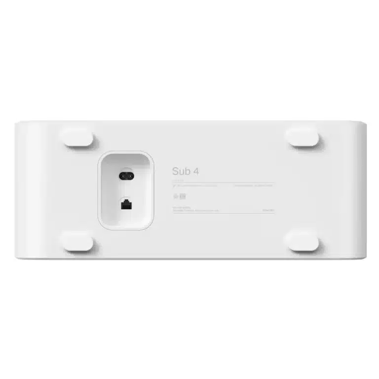 Sonos Sub 4 Caisson de Basses Sans Fil Blanc