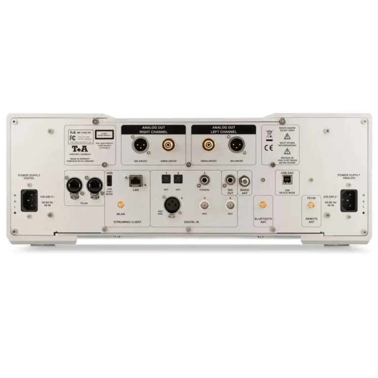 T+A MP 3100HV Multi Source SACD-Player Finition Argent
