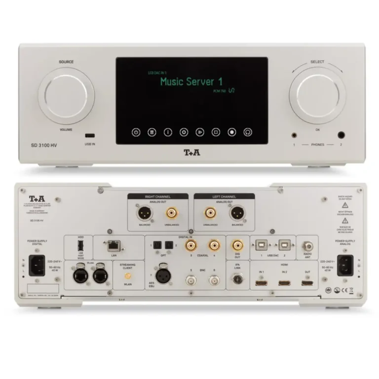 T+A SD 3100 HV DAC de Streaming Argent