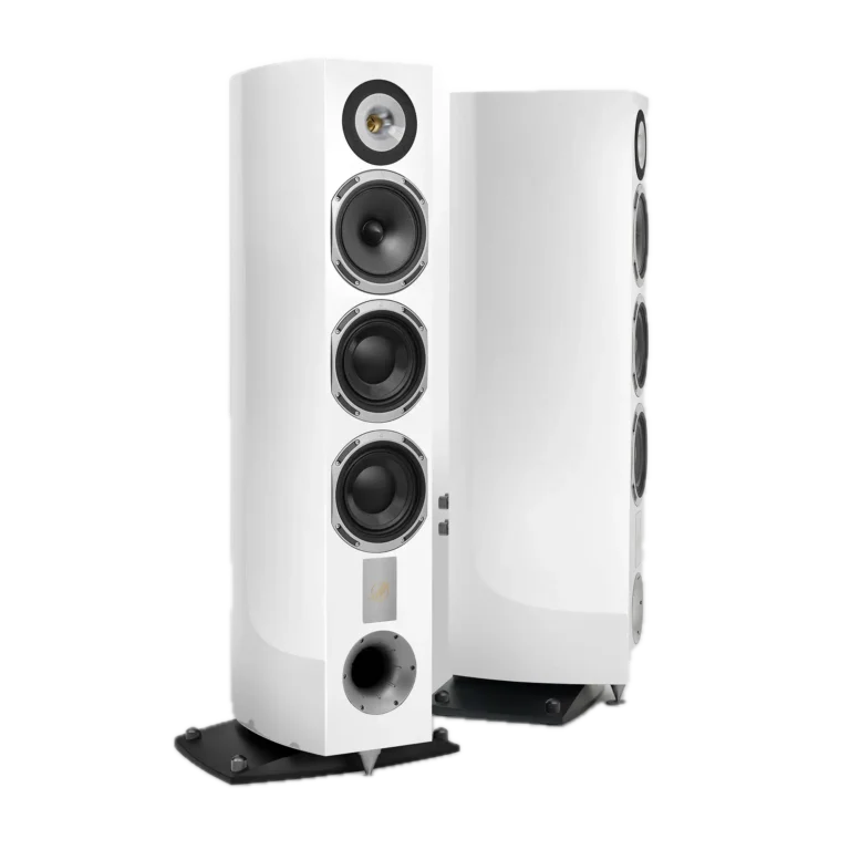 Triangle Magellan Cello 40e Anniversaire Enceinte Tour Blanc