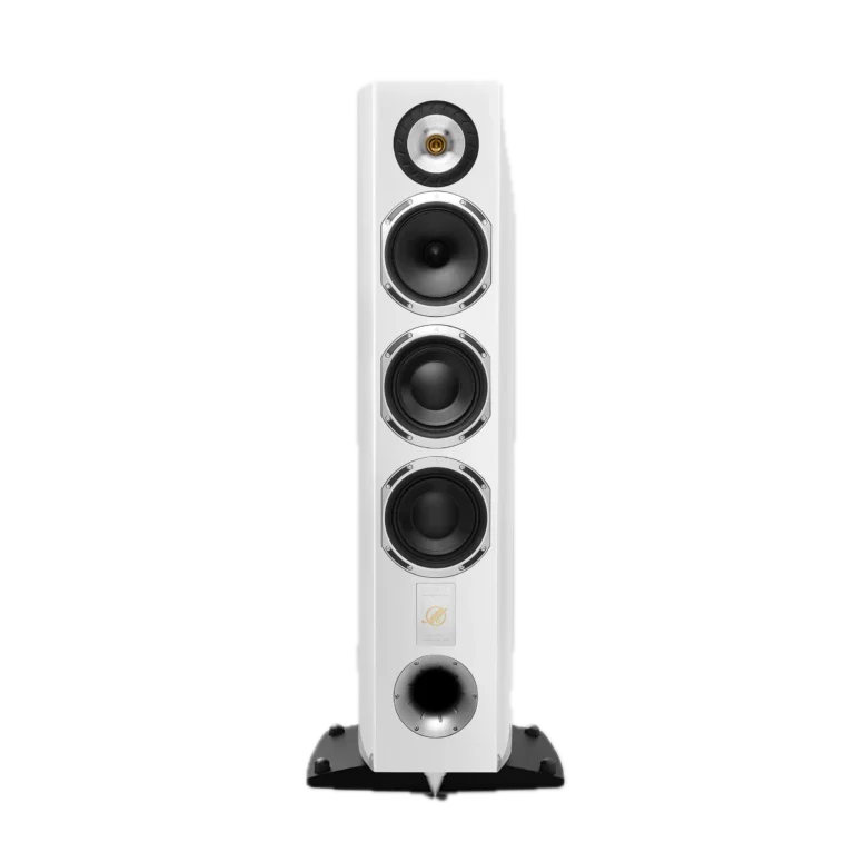 Triangle Magellan Cello 40e Anniversaire Enceinte Tour Blanc